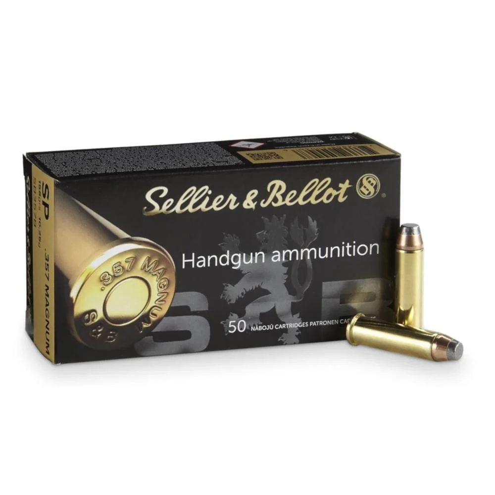 SELLIER & BELLOT 357 MAGNUM 158GR SP 50PK
