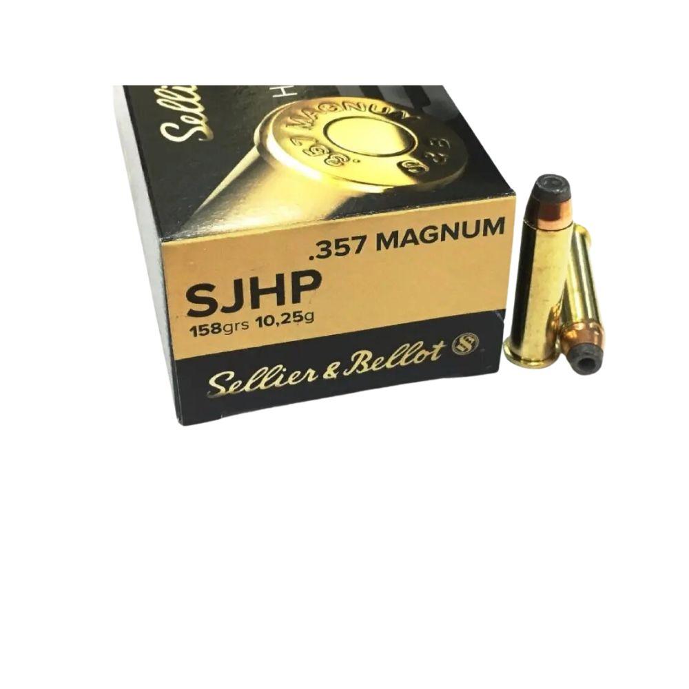 SELLIER & BELLOT 357 MAGNUM 158GR JHP 50PK