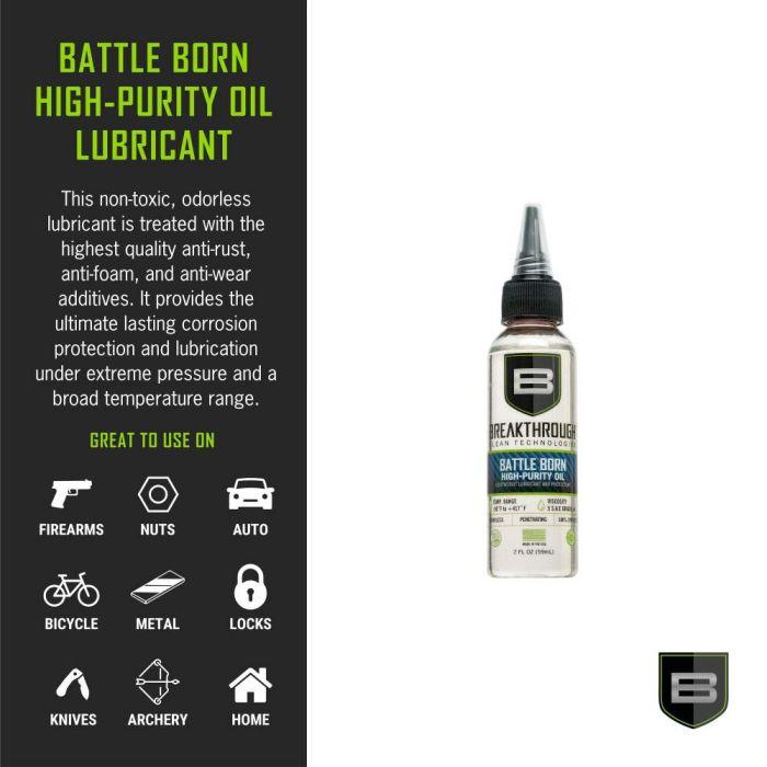 Alternative view of BREAKTHROUGH BATTLE BORN HIGH PURITY OIL 2OZ BOTTLE
