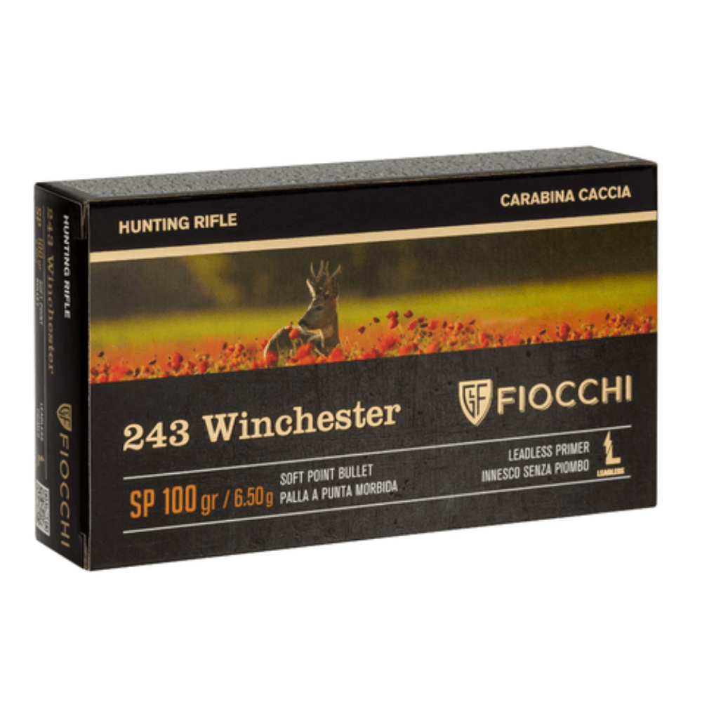 FIOCCHI 243 WIN 100GR SP 20PK