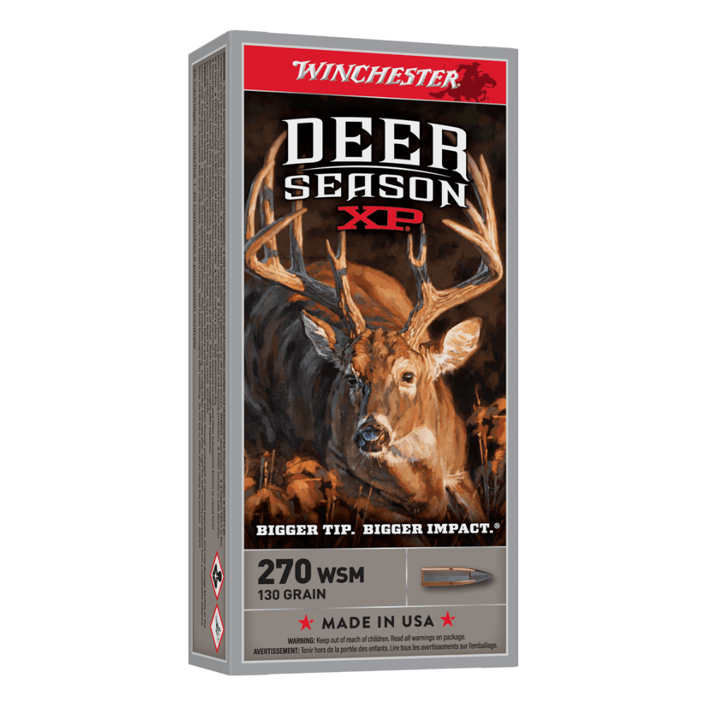 WINCHESTER DEER SEASON 270WSM 130GR 20PK