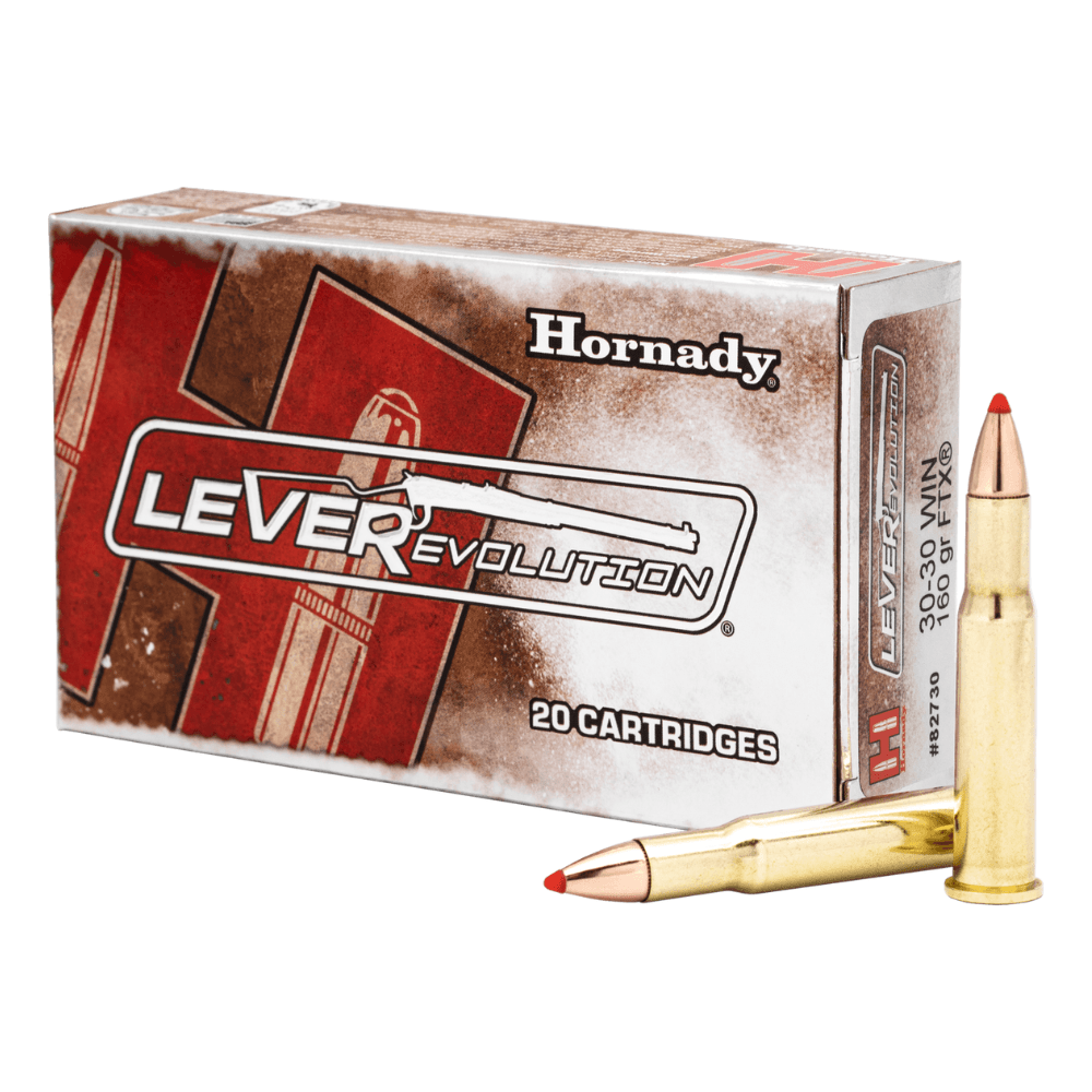 HORNADY 30-30 WIN 160GR LEVER REV FTX 20PK