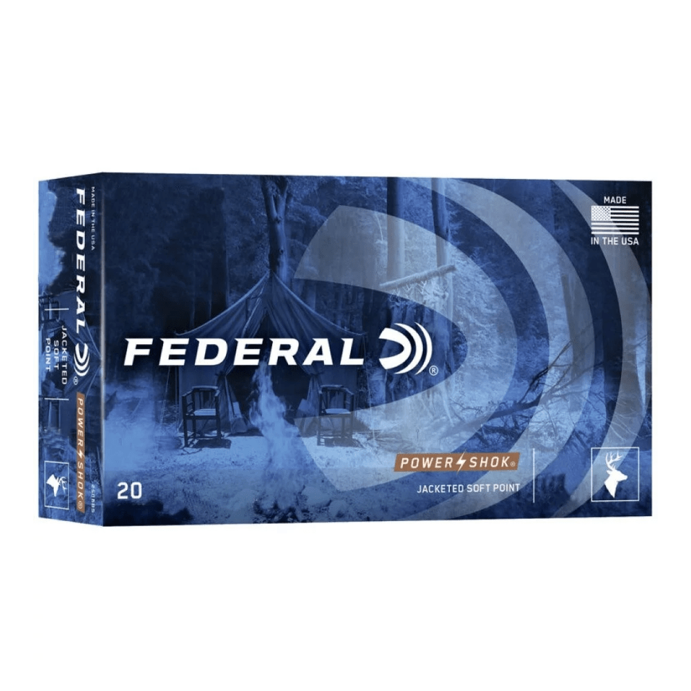 FEDERAL 308WIN 180GR POWER-SHOK SP 20PK