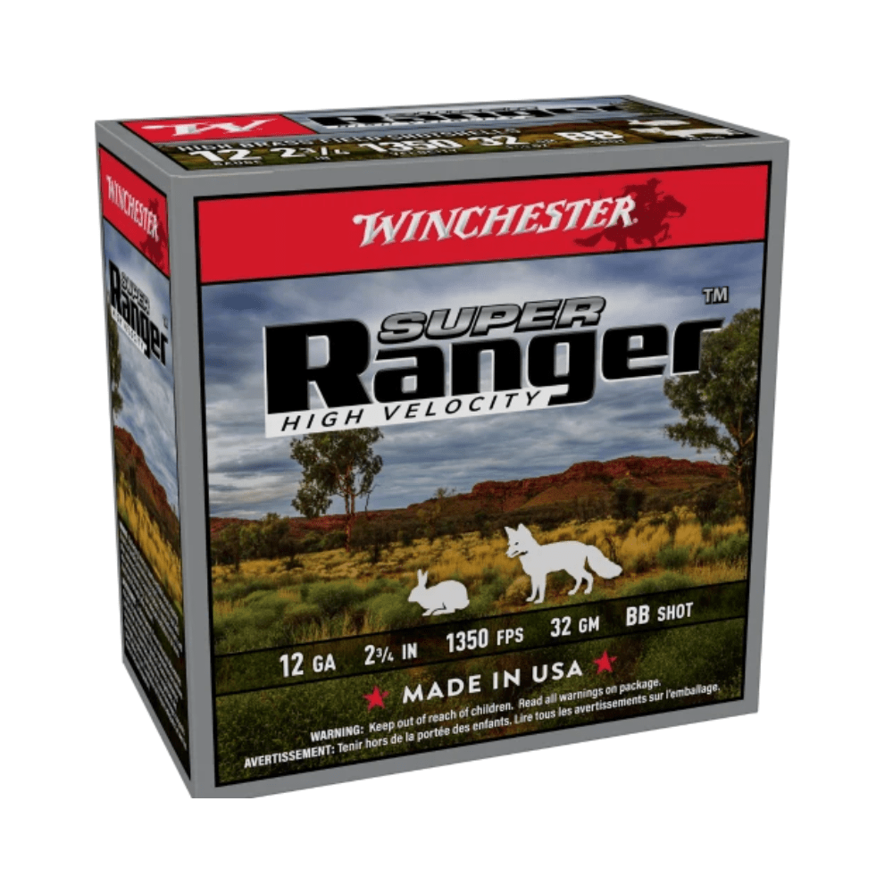 WINCHESTER SUPER RANGER 12G BB 32GM 25PK