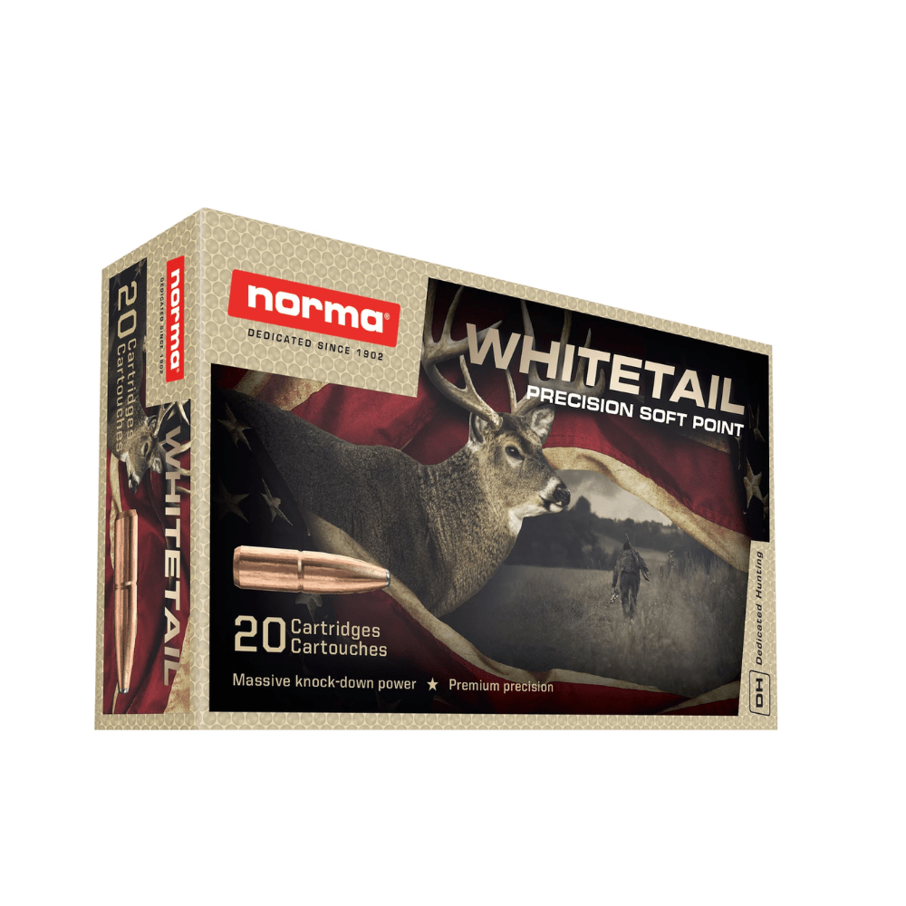 NORMA 6.5x55 156GR WHITETAIL SP 20PK