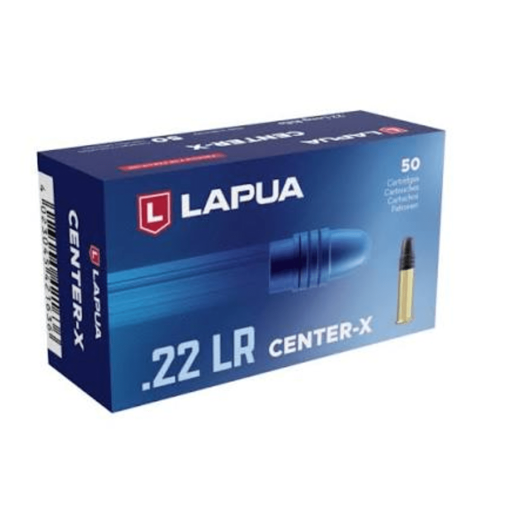 LAPUA 22LR 40GR CENTRE-X 1070FPS 50PK
