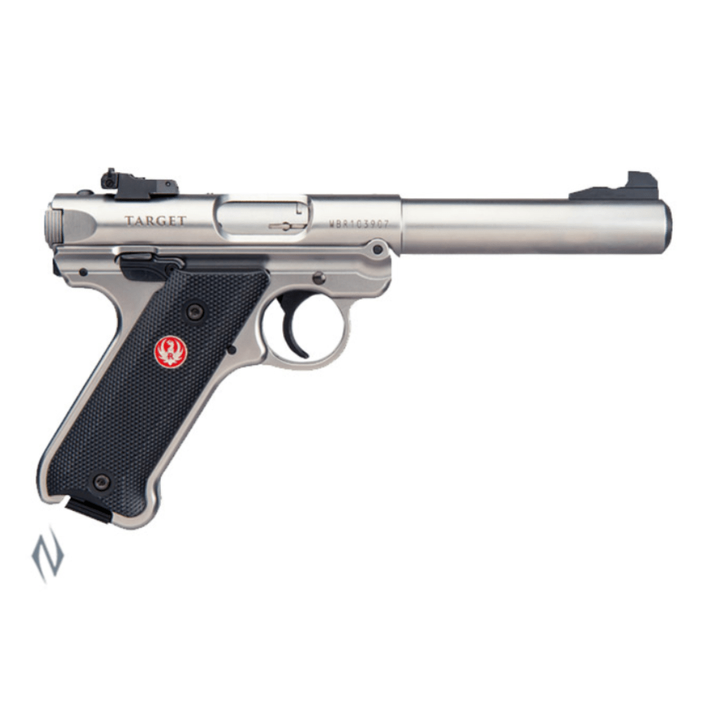 RUGER MKIV 22LR TARGET STAINLESS 140MM