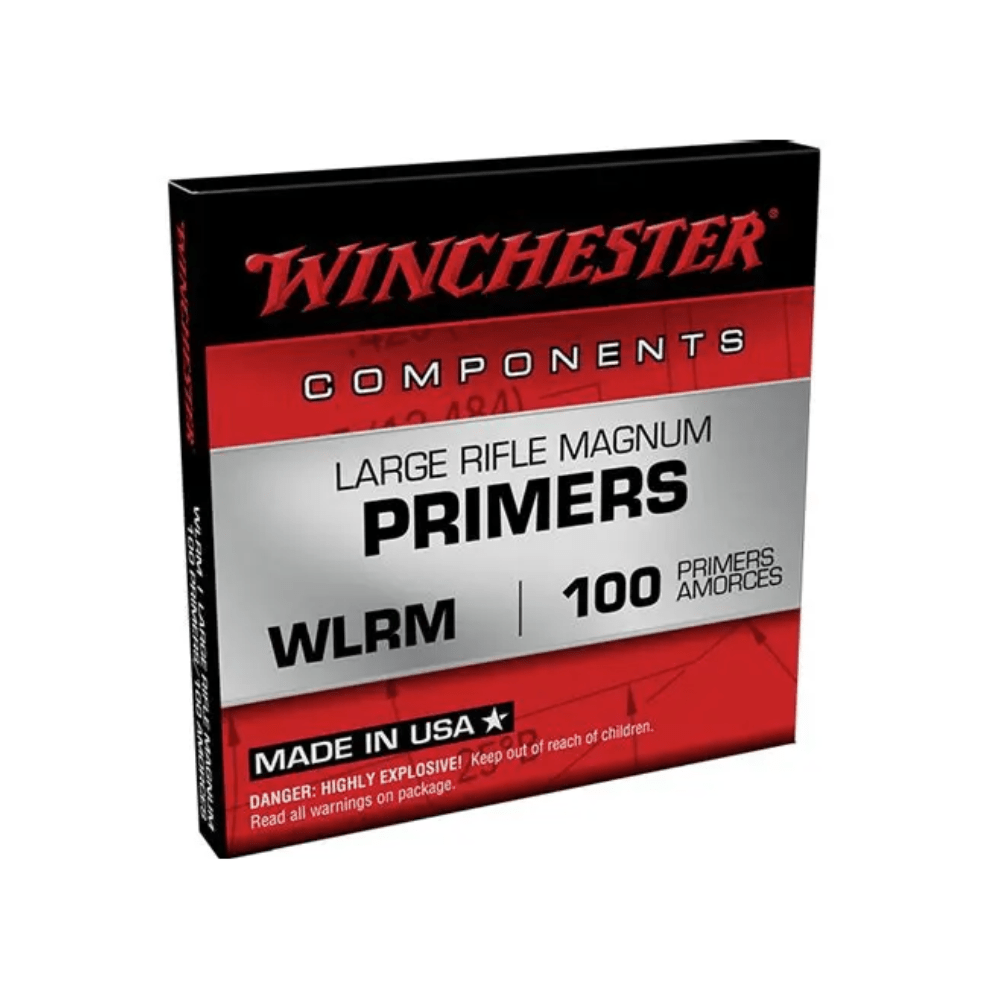 WINCHESTER PRIMER LARGE RIFLE 100PK