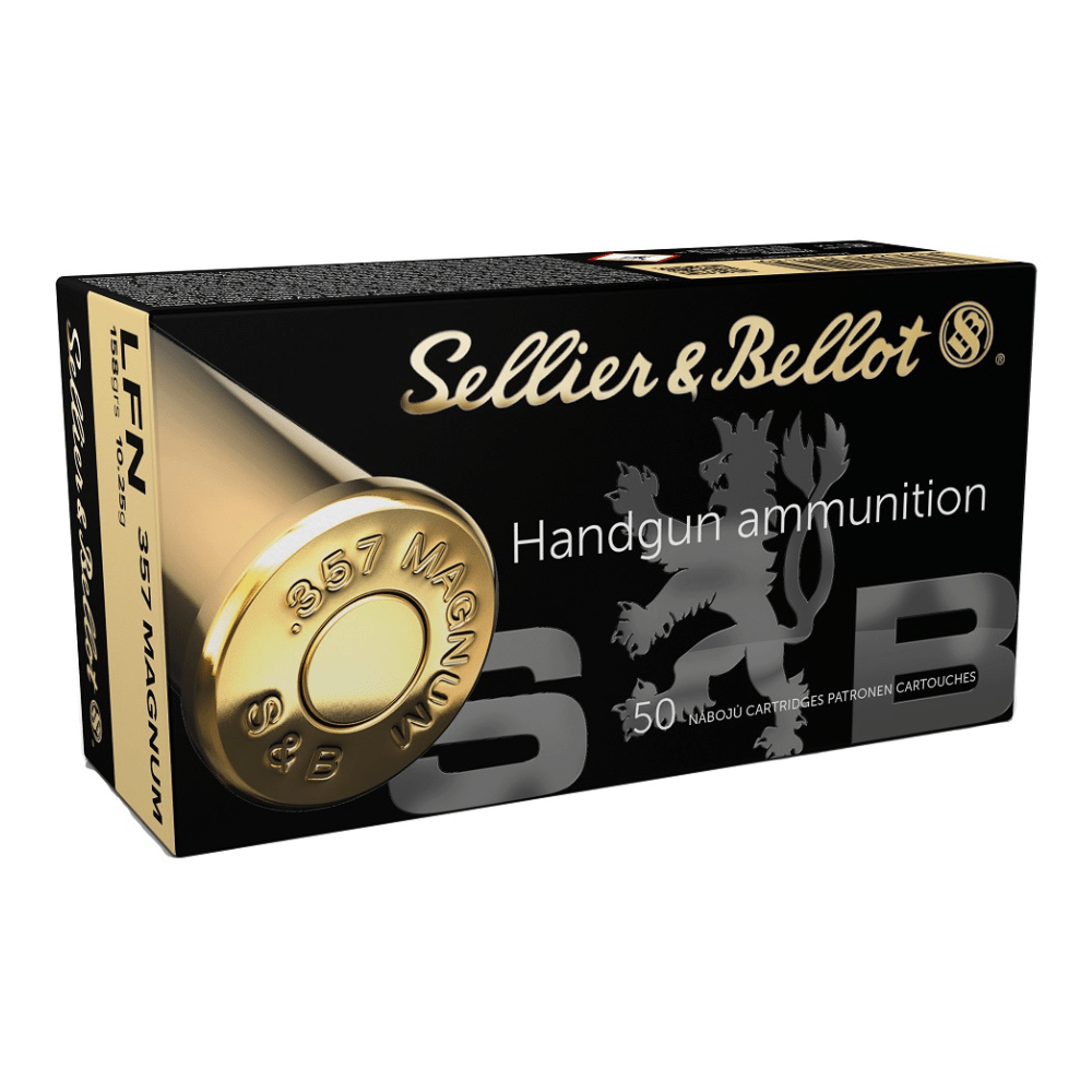 SELLIER & BELLOT 357 MAGNUM 158GR LFN 50PK