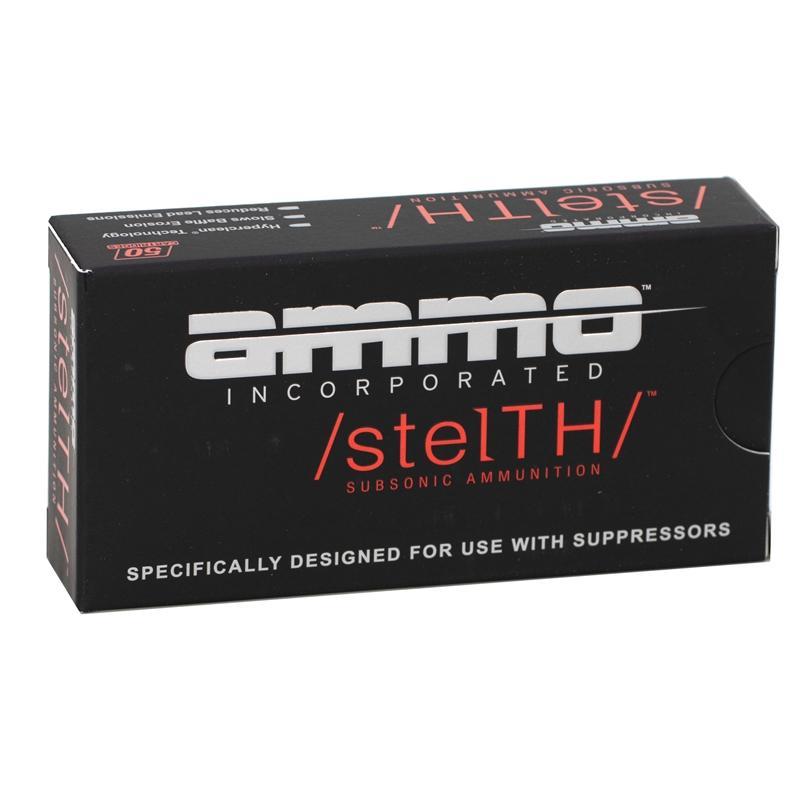 AMMO INC 9MM STELTH SUBSONIC 147GR TMC 500CTN