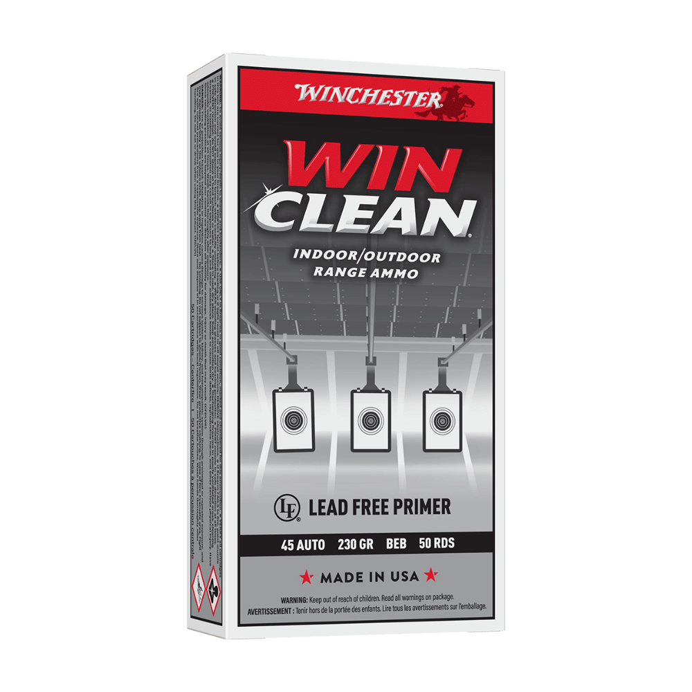 WINCHESTER SUPER CLEAN 45 AUTO 230GR BEB 50PK