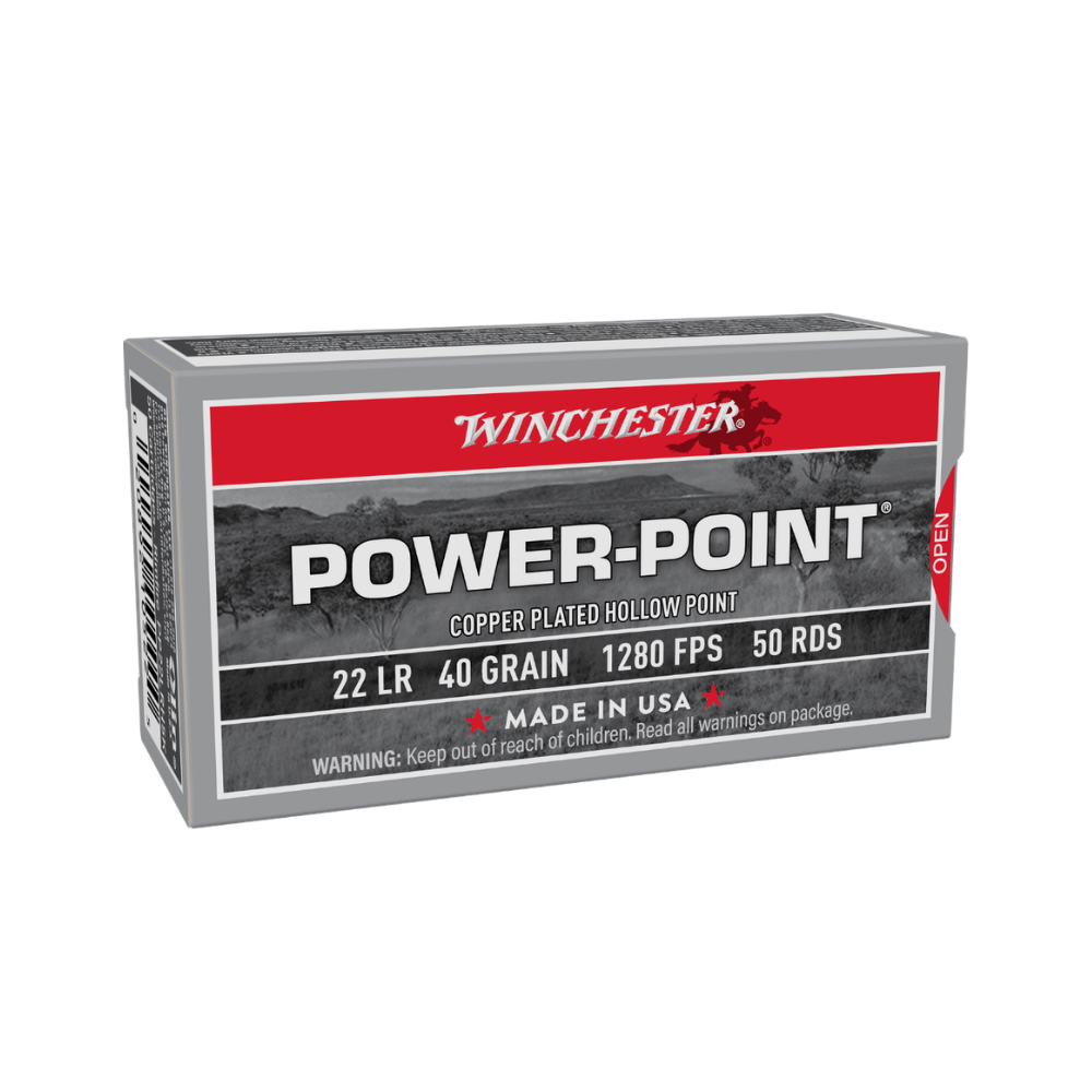 WINCHESTER POWER POINT 22LR 40GR HP CP 50PK