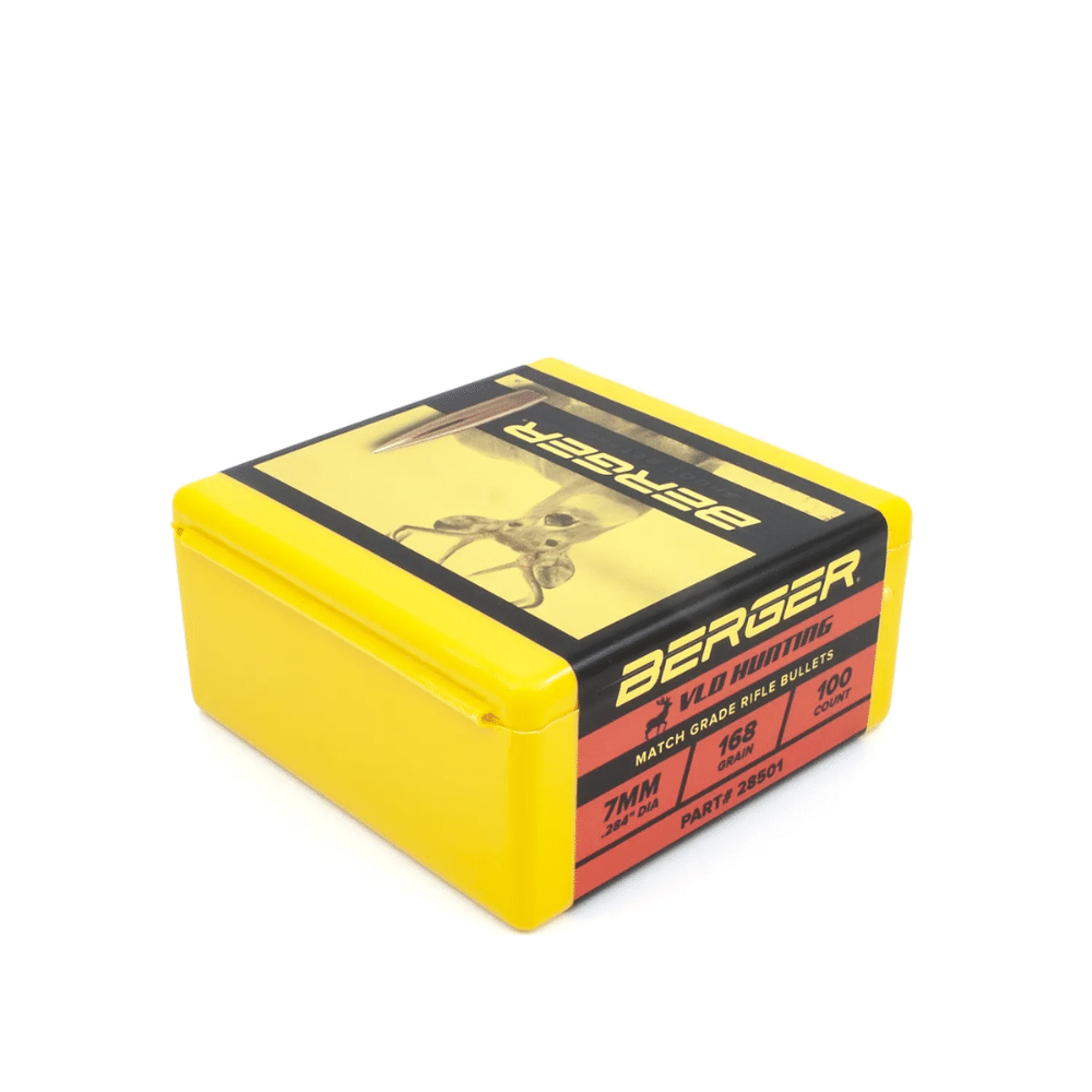 BERGER PROJ 7MM 168GR VLD HUNTER 100PK